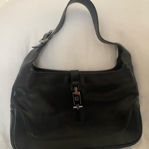 Leather Gucci Jackie O